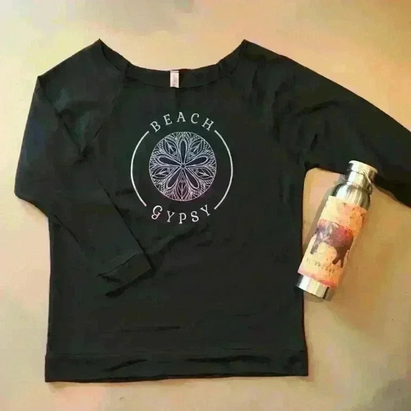 Beach Gypsy Slouchy Sweatshirt Size XL - Picture 2 of 6